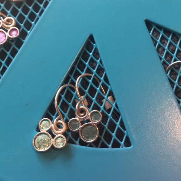 Lot of 5 pair of stylish girl dangling earrings - Picture 3 of 8